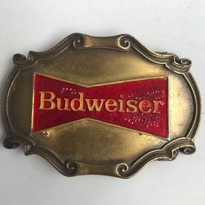 Vintage Budweiser 1978 Raintree Belt Buckle